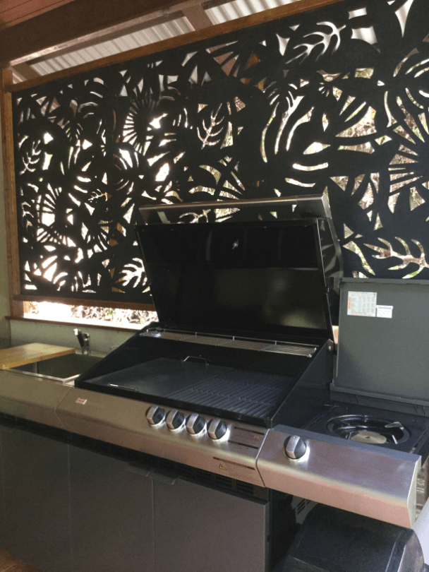 outdoor BBQ kitchen